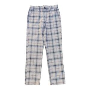 American Eagle Super Hi-Rise Skinny Trouser In Grey Plaid Women’s Size 2 Regular